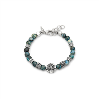 Bracciale Giovanni Raspini Uomo LINEA UOMO in Argento Diaspro 12570L